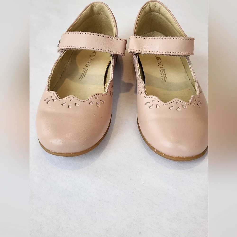 COPY - || NATURINO || Olya mary janes, pink, leather, straps, sz 30 (13)